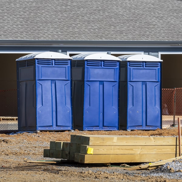 what is the cost difference between standard and deluxe portable toilet rentals in Bexley Ohio